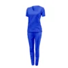 uniforme enfermera azul sin cuerpo