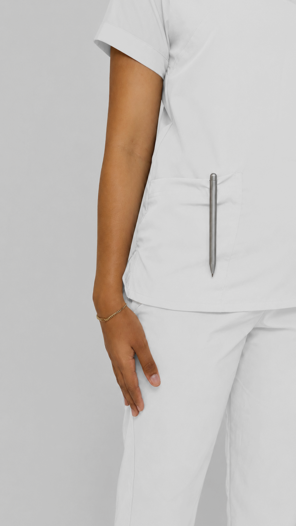 Bolsillo Blusa (Blanco)