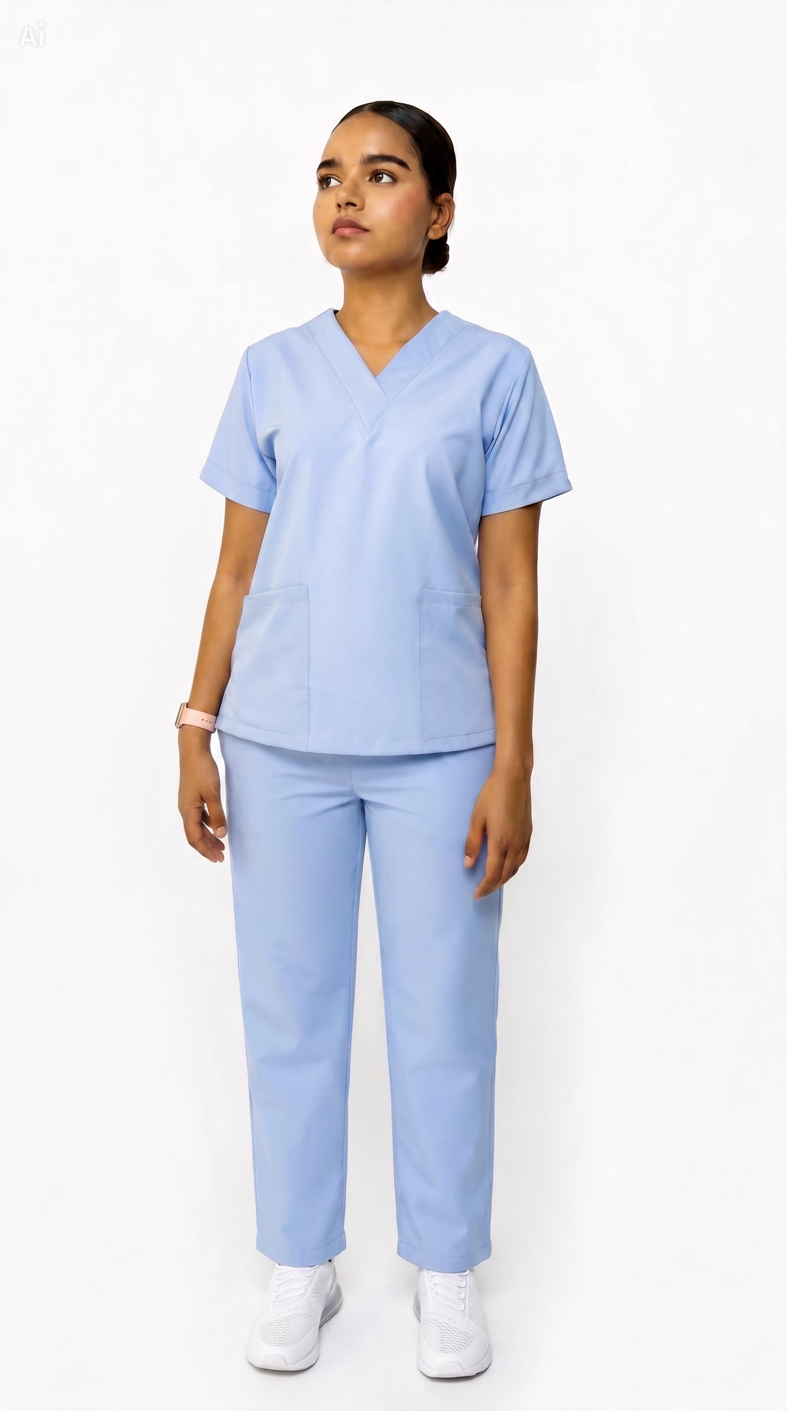 Uniforme Antifluido Cuello V — Demo - Image 5