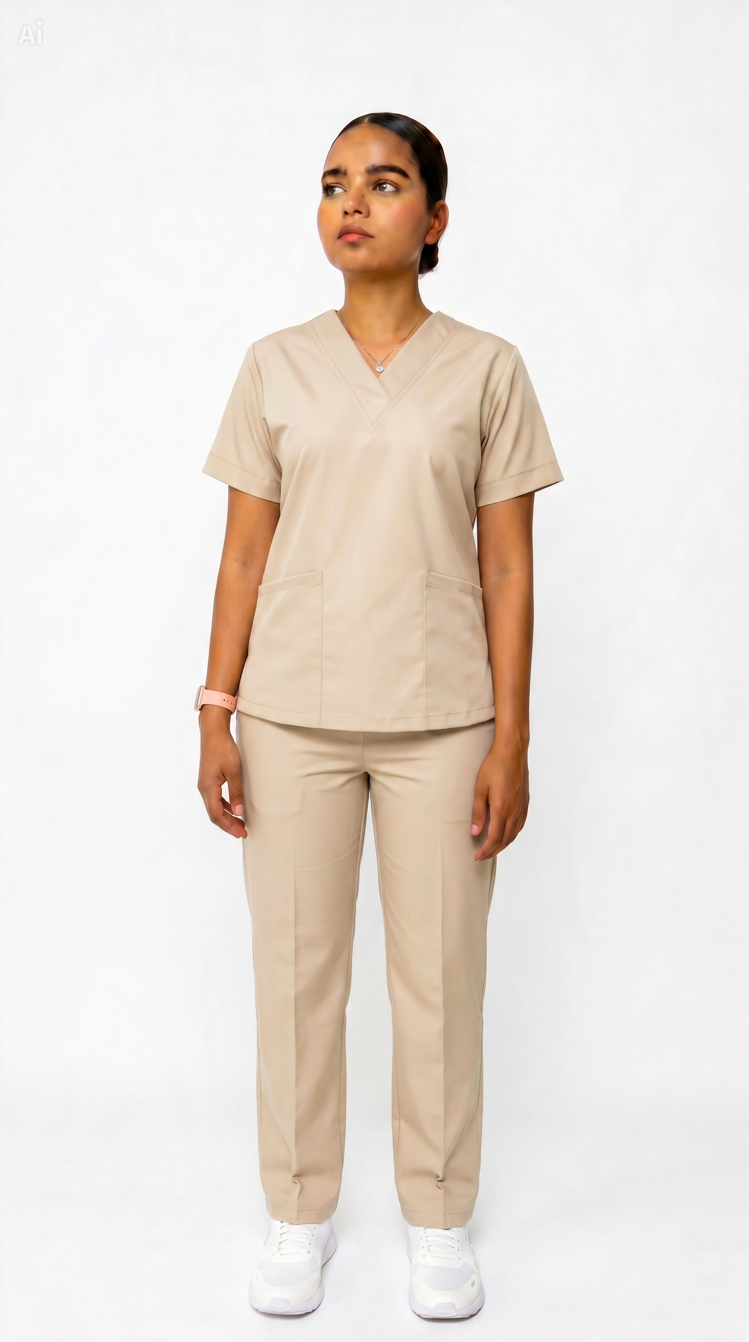 Uniforme Antifluido Cuello V — Demo - Image 4